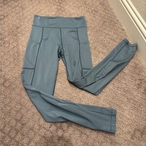 aerie teal leggings